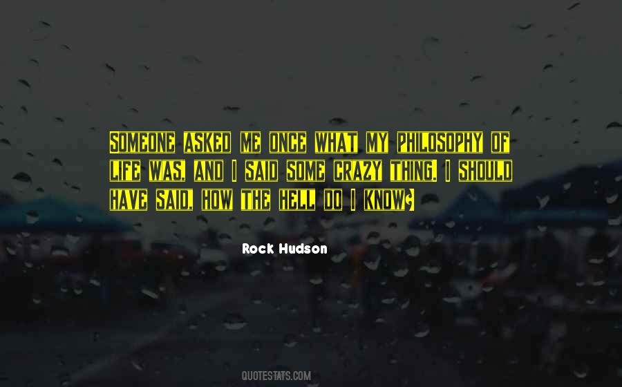 Rock Hudson Quotes #742205