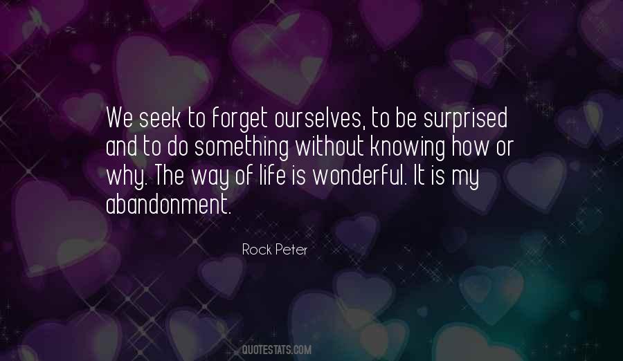 Rock Peter Quotes #810224 Rock Peter Quotes #810224