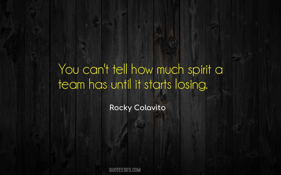 Rocky Colavito Quotes #34582 Rocky Colavito Quotes #34582