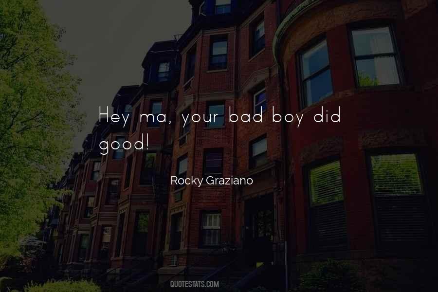 Rocky Graziano Quotes #616847