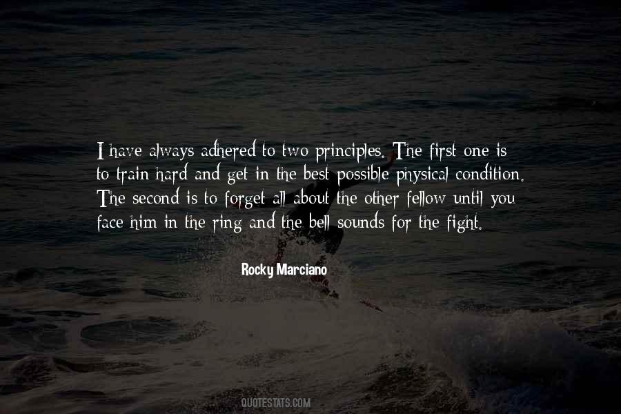 Rocky Marciano Quotes #1507196