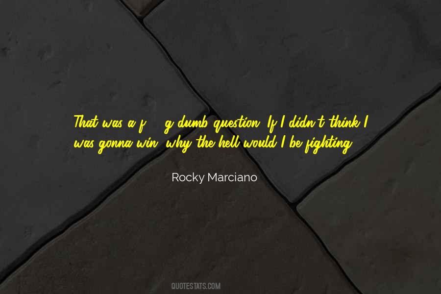 Rocky Marciano Quotes #153253