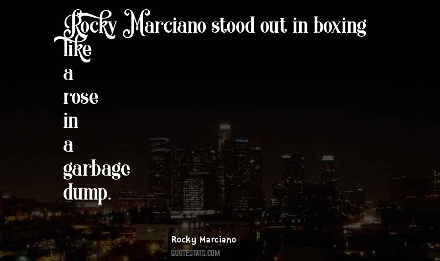 Rocky Marciano Quotes #693966