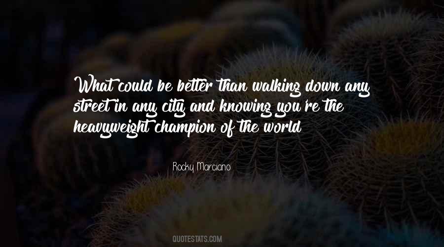 Rocky Marciano Quotes #735196