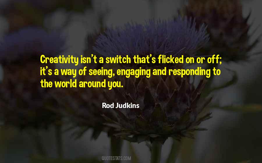 Rod Judkins Quotes #41281