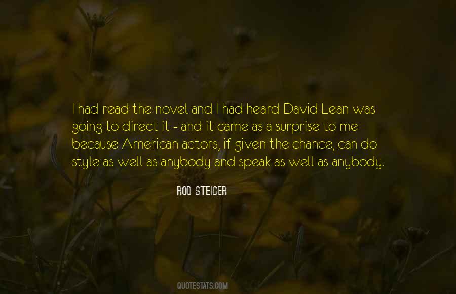 Rod Steiger Quotes #448515