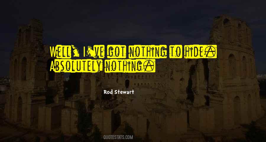 Rod Stewart Quotes #700681