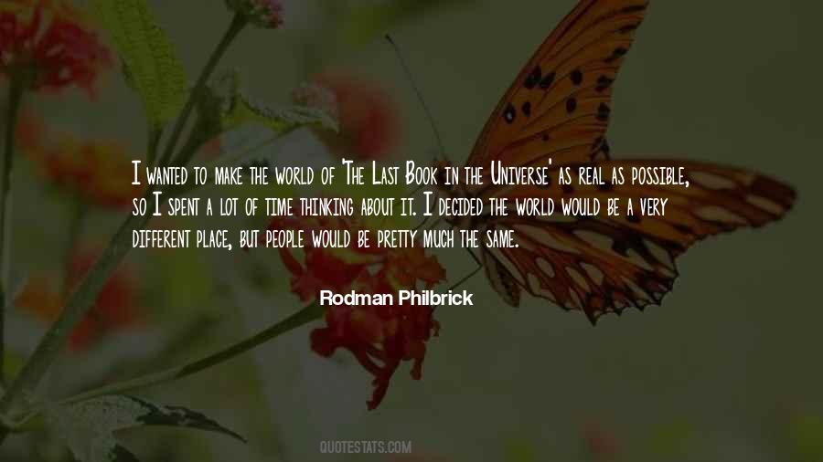 Rodman Philbrick Quotes #146754