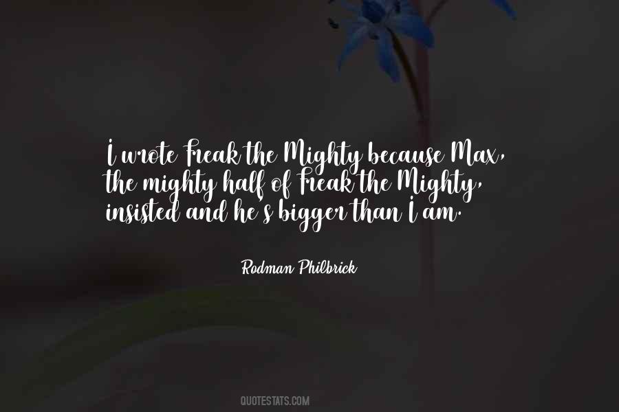 Rodman Philbrick Quotes #1609526