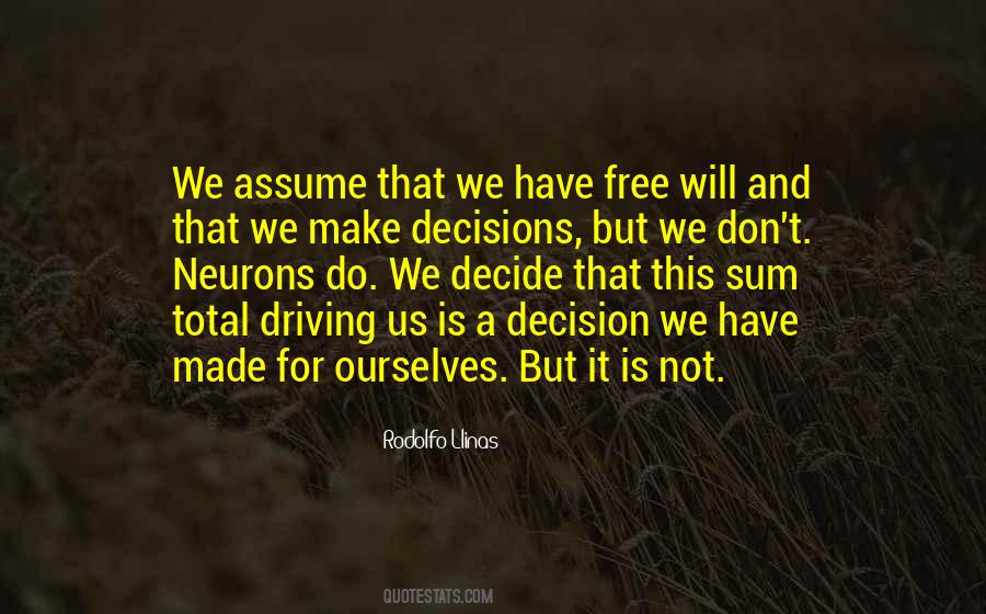Rodolfo Llinas Quotes #1376332