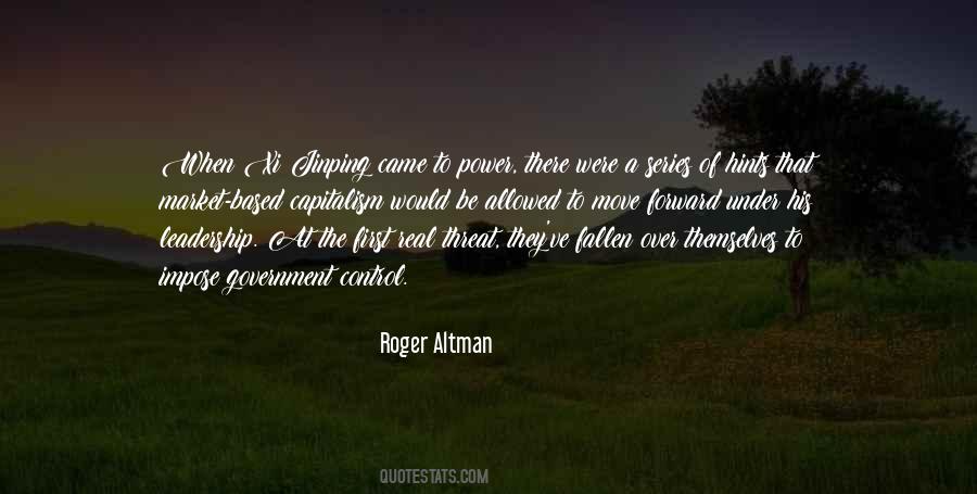 Roger Altman Quotes #1142907