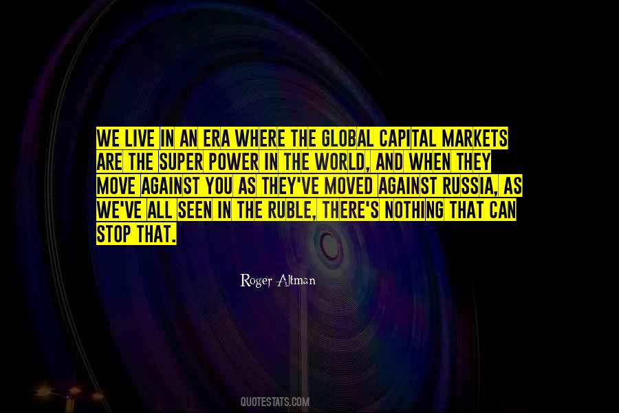 Roger Altman Quotes #284936