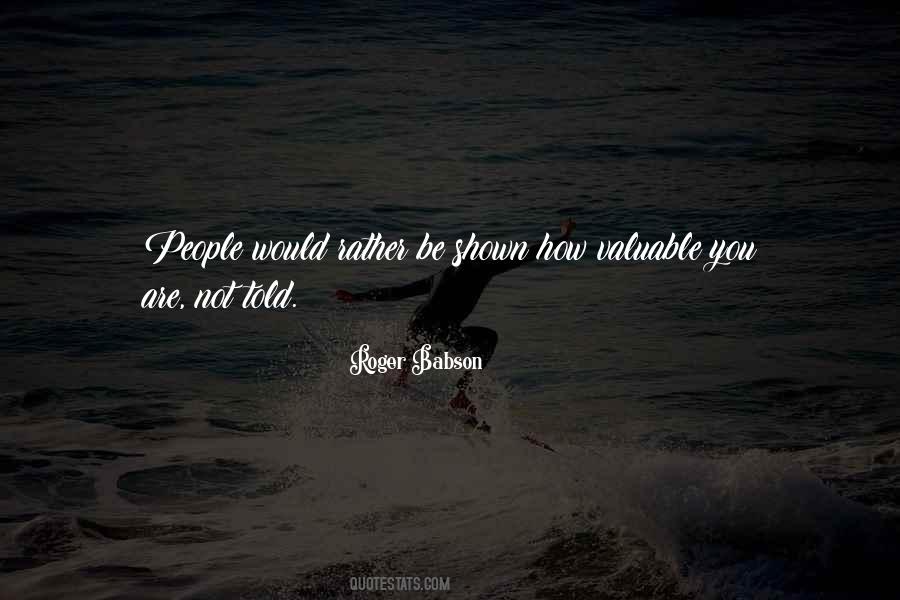 Roger Babson Quotes #1549793