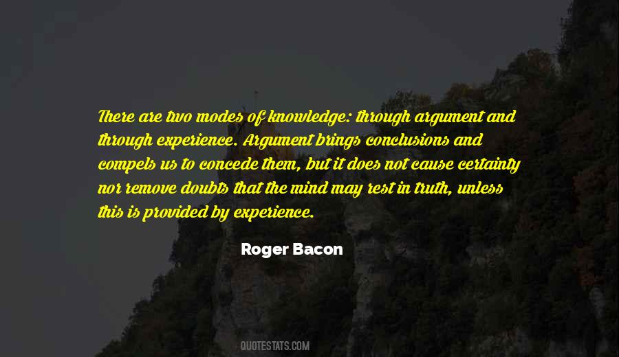 Roger Bacon Quotes #1477017