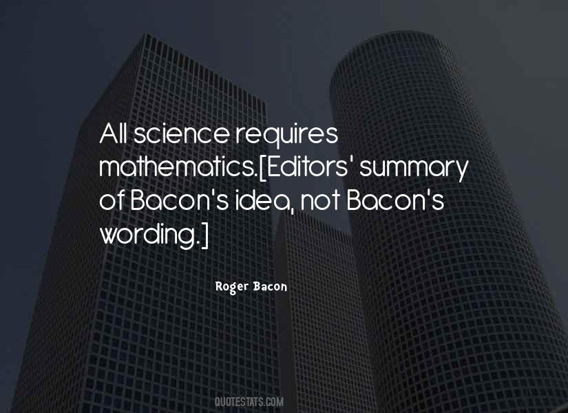 Roger Bacon Quotes #1526952