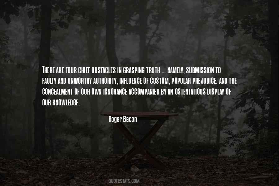 Roger Bacon Quotes #1696526