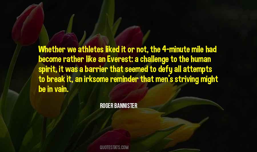 Roger Bannister Quotes #21061