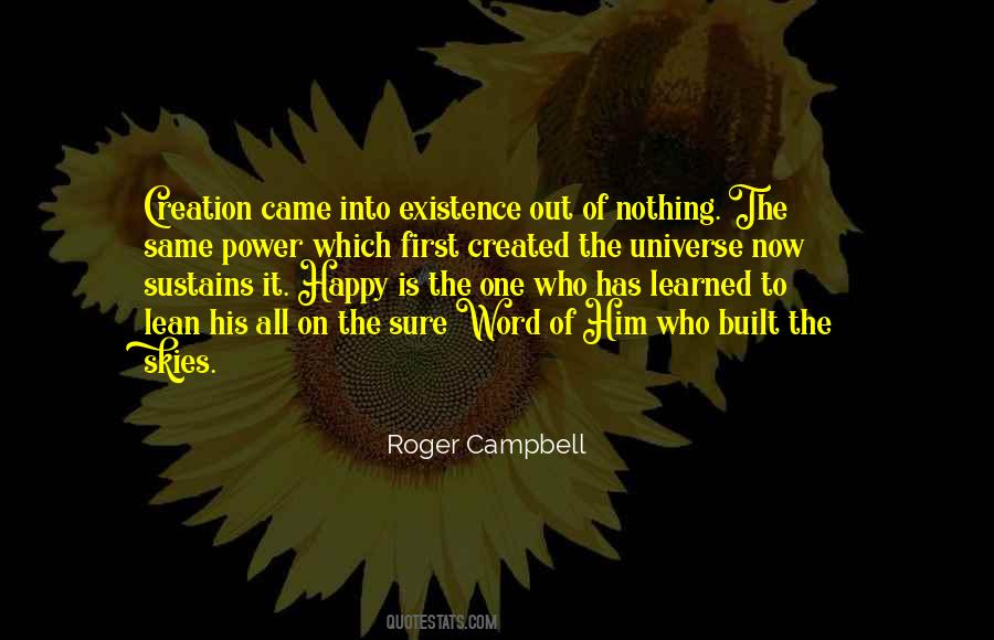 Roger Campbell Quotes #759827