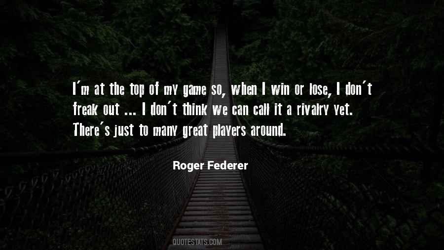 Roger Federer Quotes #443360