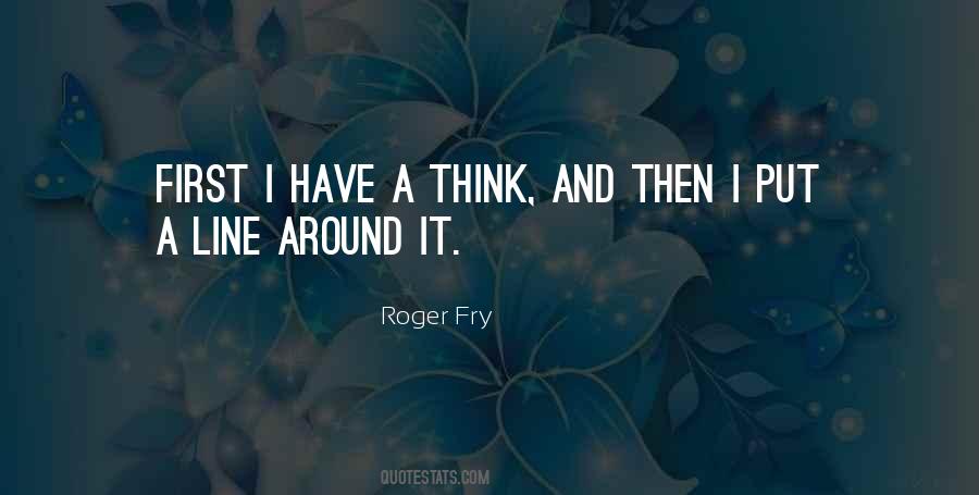 Roger Fry Quotes #759710