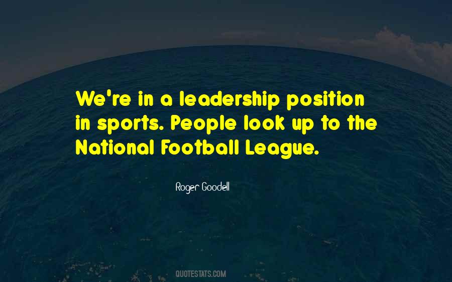 Roger Goodell Quotes #141714