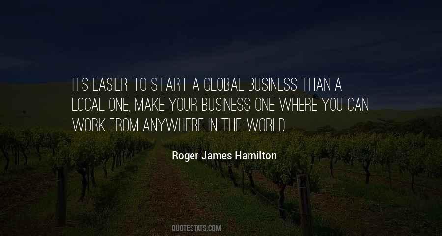 Roger James Hamilton Quotes #1396407