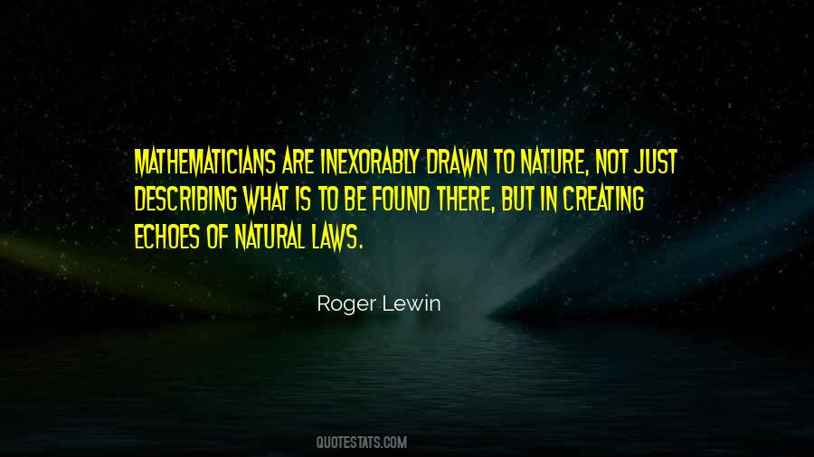 Roger Lewin Quotes #1562933