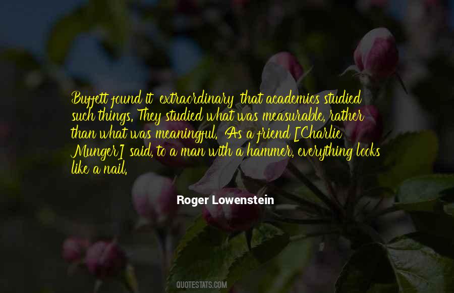 Roger Lowenstein Quotes #705649
