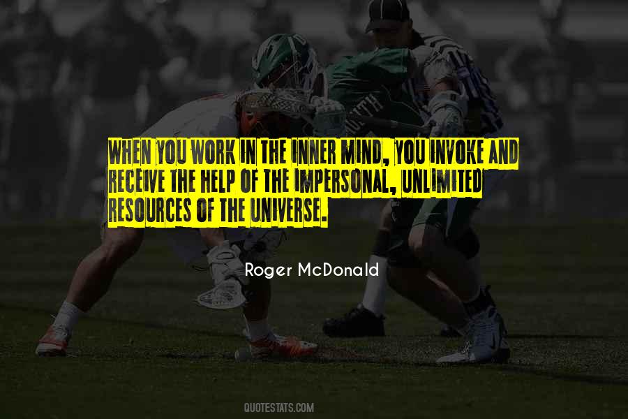 Roger McDonald Quotes #1668064