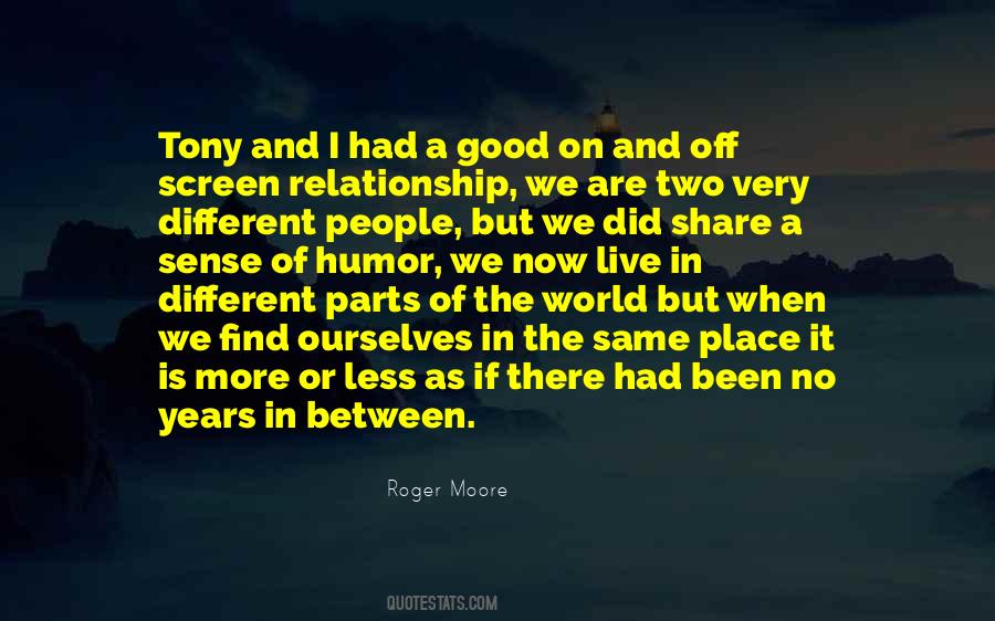 Roger Moore Quotes #247111