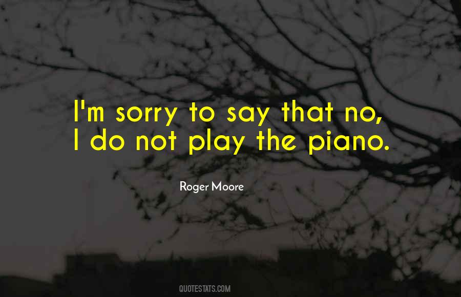 Roger Moore Quotes #317083