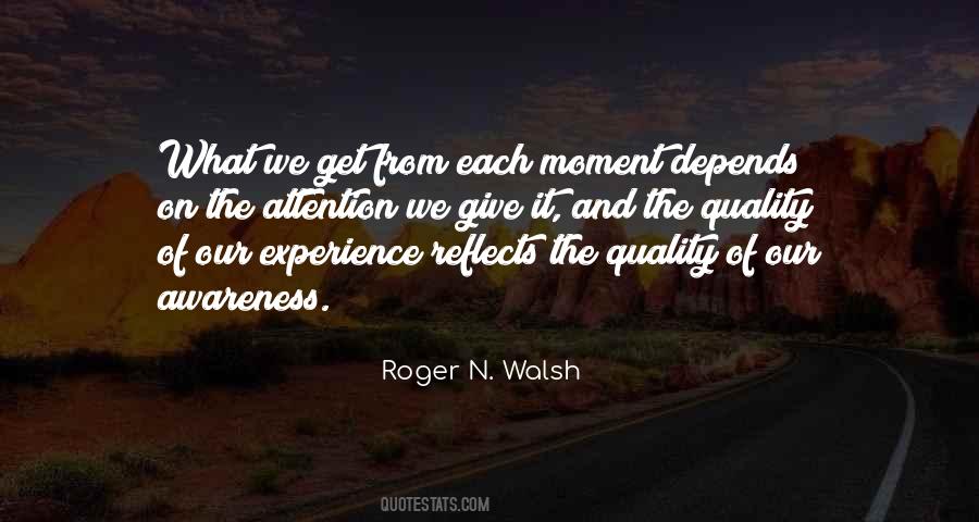 Roger N. Walsh Quotes #865610