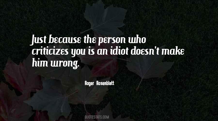 Roger Rosenblatt Quotes #440275