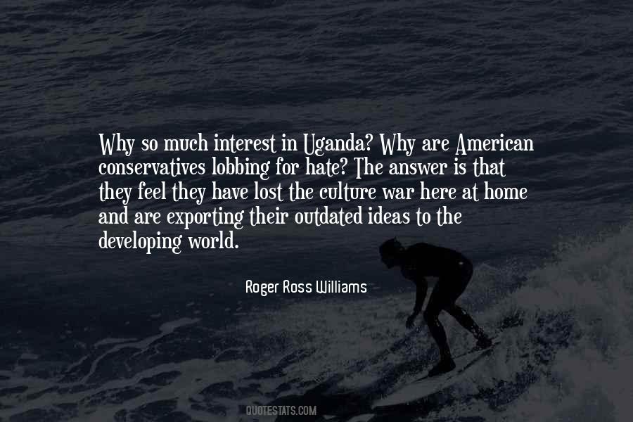 Roger Ross Williams Quotes #1317660