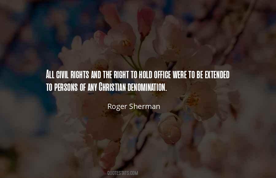 Roger Sherman Quotes #750631