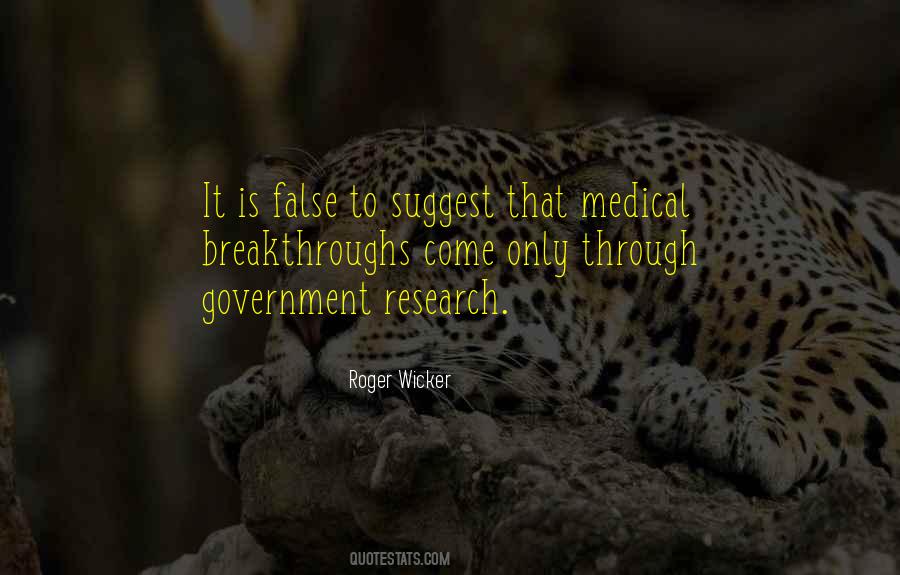 Roger Wicker Quotes #1046356