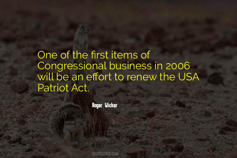 Roger Wicker Quotes #1512368