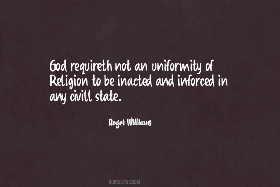 Roger Williams Quotes #147762