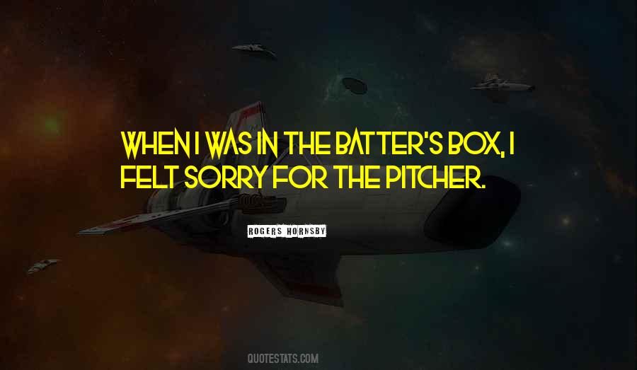 Rogers Hornsby Quotes #371380