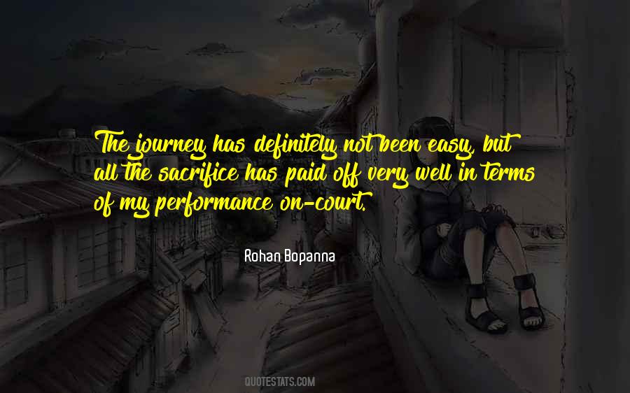 Rohan Bopanna Quotes #1607522