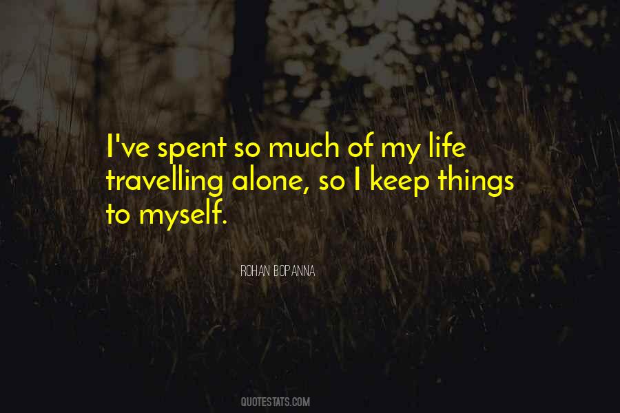 Rohan Bopanna Quotes #854388