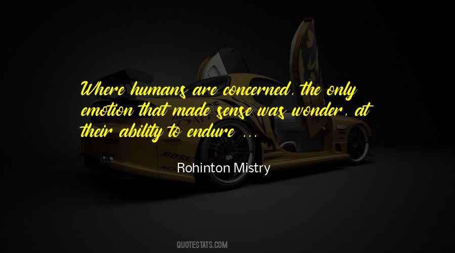 Rohinton Mistry Quotes #155420