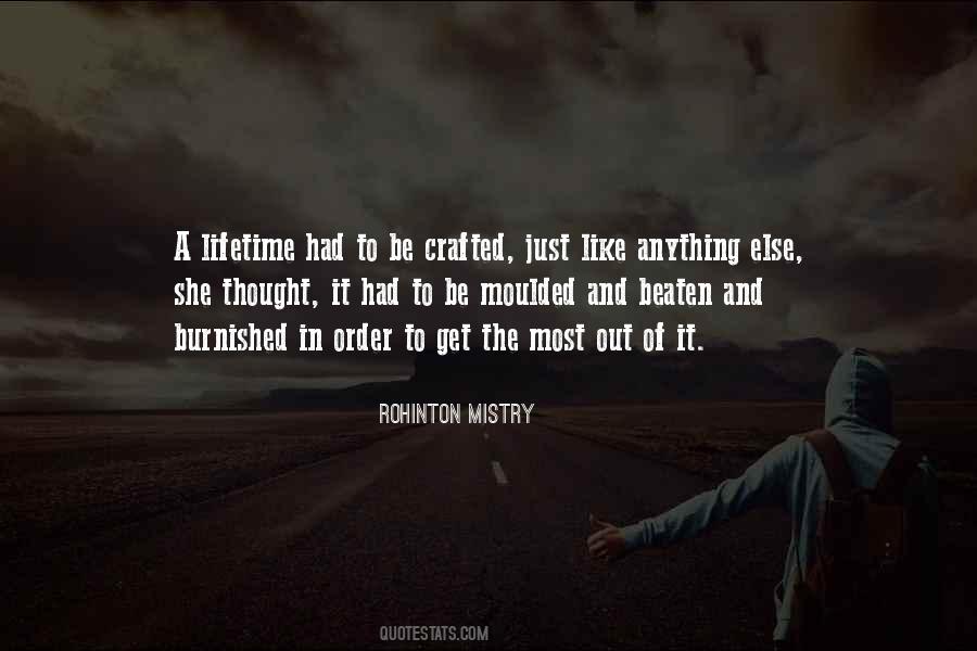 Rohinton Mistry Quotes #522605