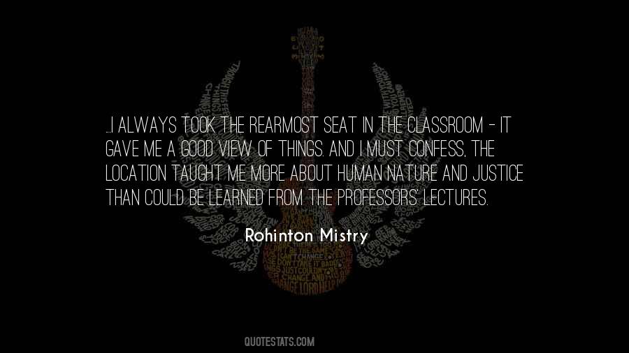 Rohinton Mistry Quotes #839217