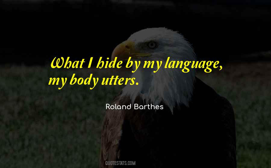 Roland Barthes Quotes #1764283