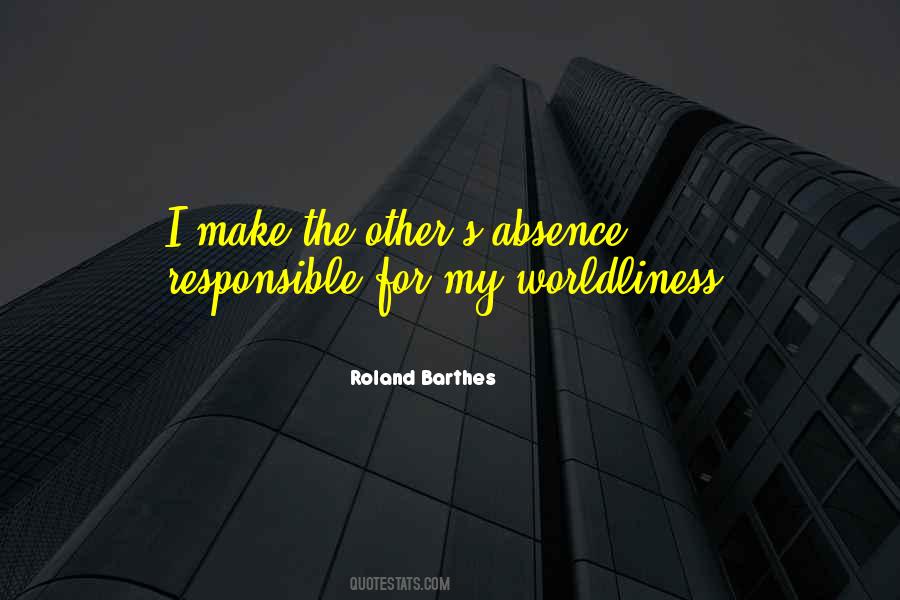 Roland Barthes Quotes #1858021