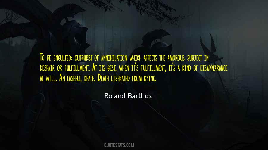 Roland Barthes Quotes #26369