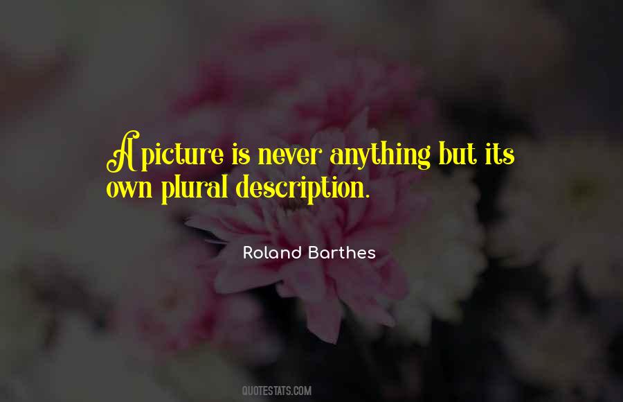 Roland Barthes Quotes #685909