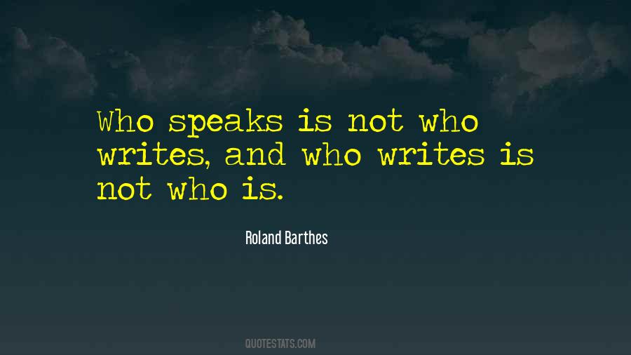 Roland Barthes Quotes #726273