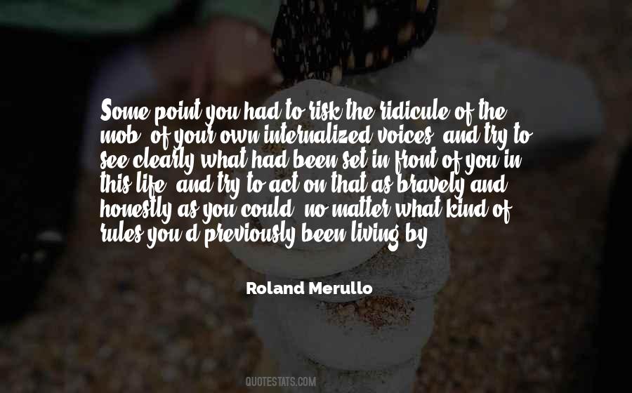 Roland Merullo Quotes #1372675